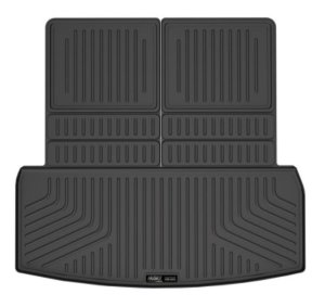 Lincoln Aviator Cargo Liner - Back of 2nd Row Seats - Husky Liners - Weatherbeater - Black - `20-`21